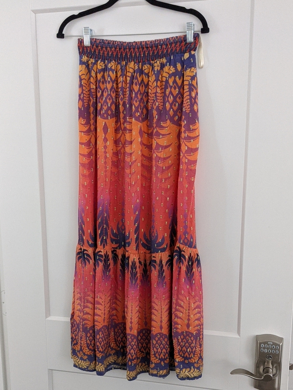 FARM Rio Printed Maxi Skirt